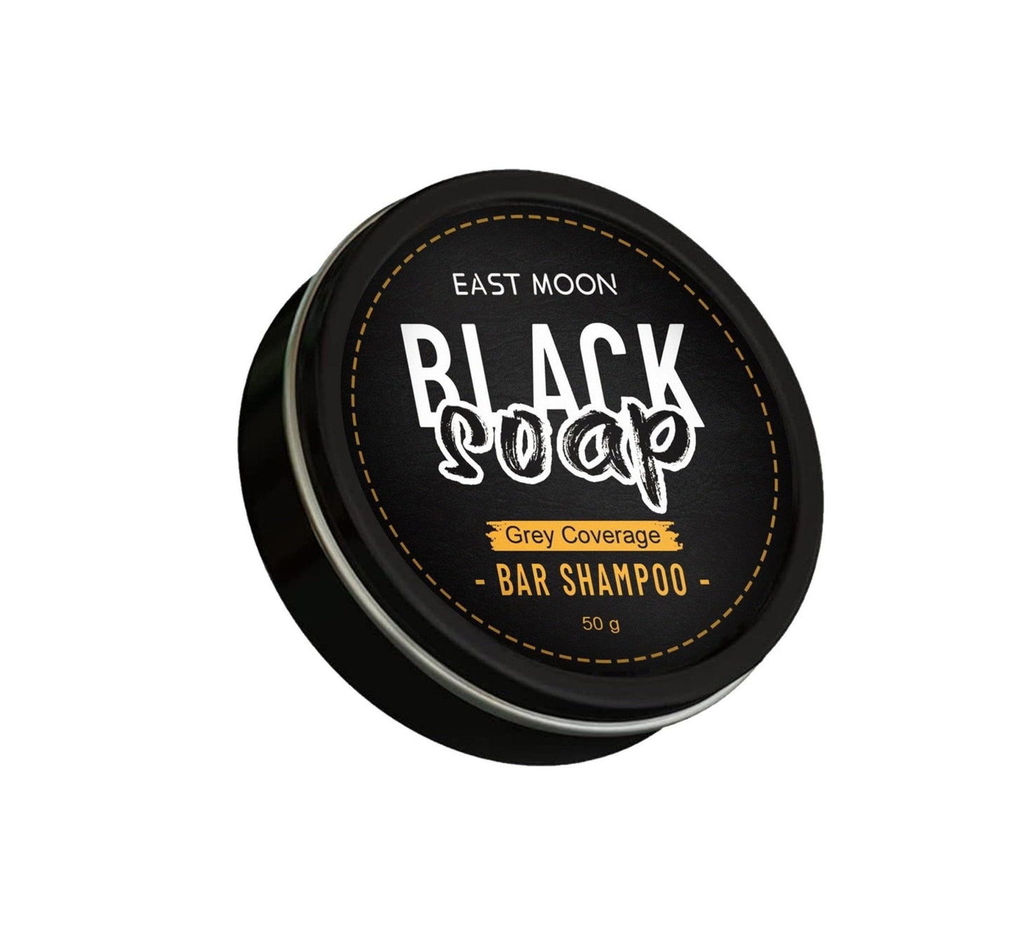 EAST MOON - Black Soap Bar Shampoo (Original)