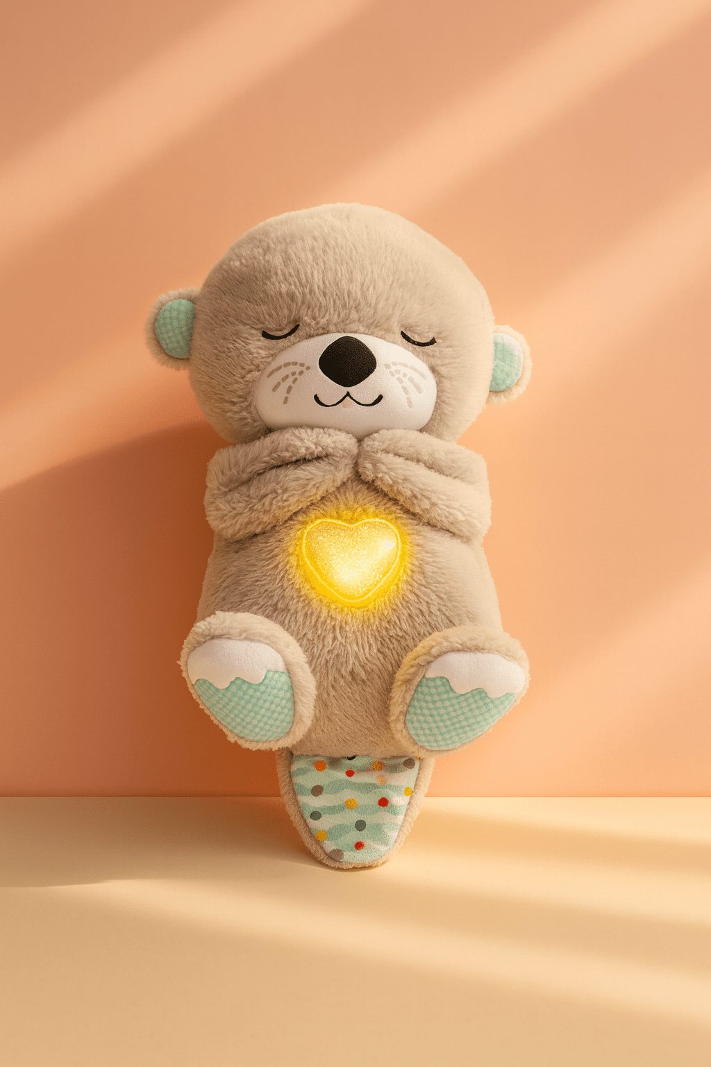 Heartbeat & Light-Up Belly Bear