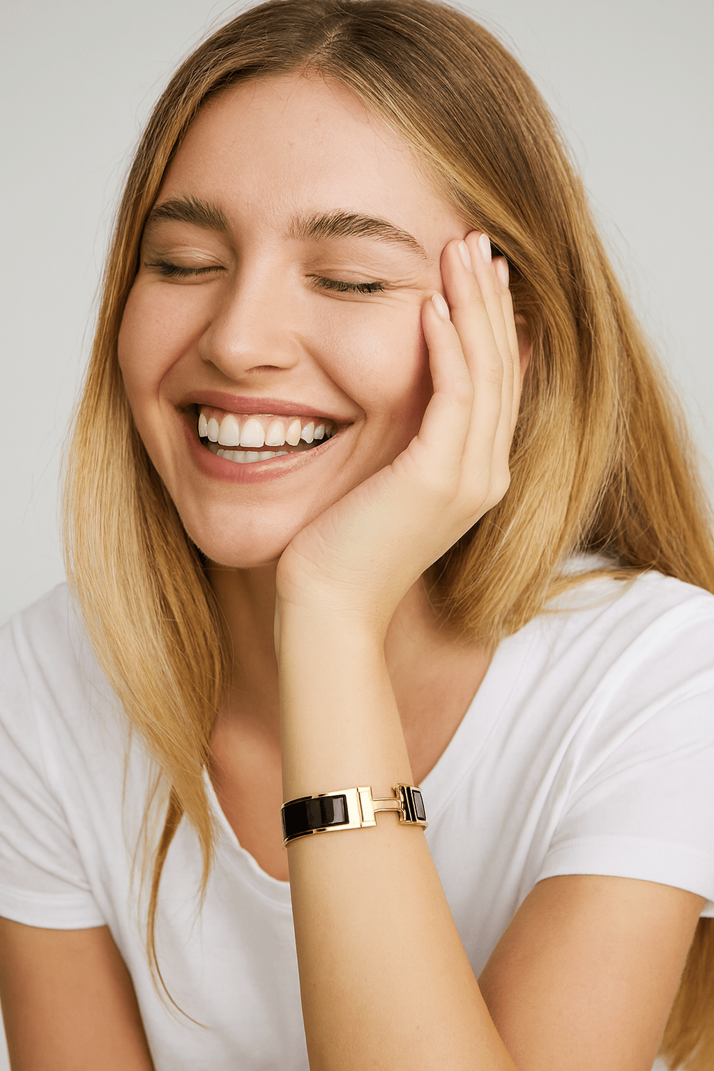 Luxury H Enamel Bracelet